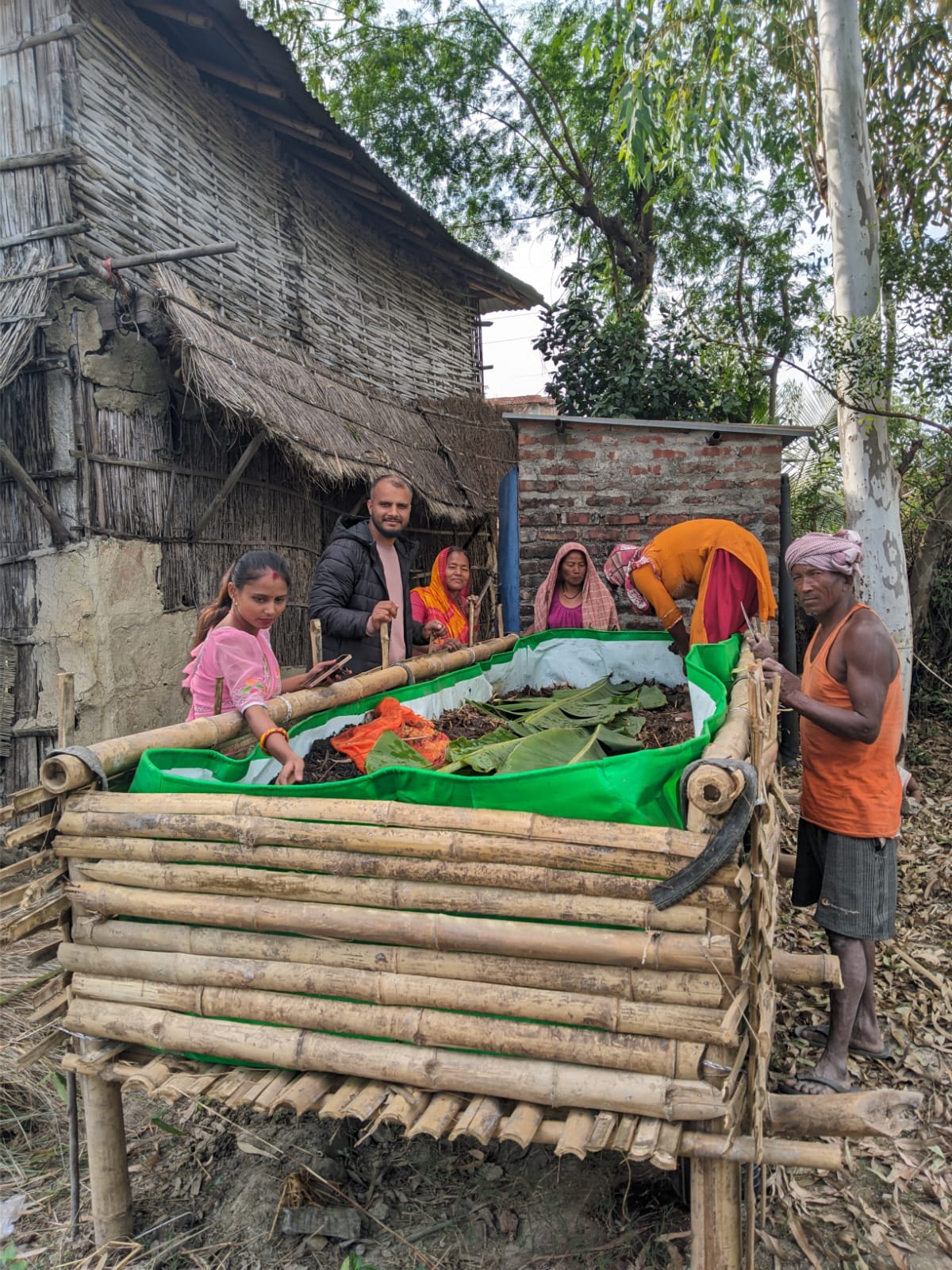 Vermi Bed for Vermicomposting in Nepal | HDPE UV Protected Vermi Compost Bed for Earthworm Farming & Organic Fertilizer Production - Image 4