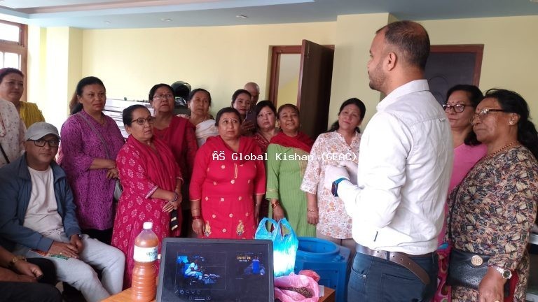 3 Days Training Program on Rooftop Gardening, Solid Waste Management and Composting Successfully Conducted in Kathmandu By Global Eco Agri Concern