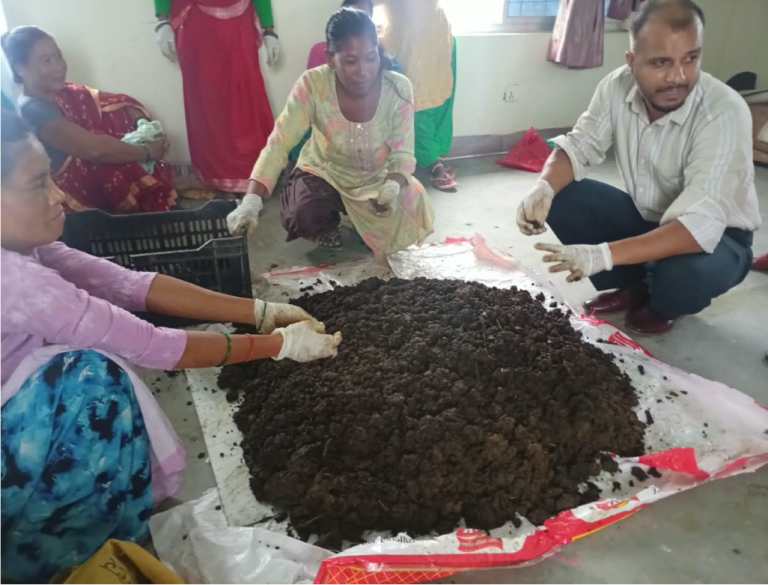 Vermicompost Training at Bardagoriya Rural Municipality, Kailali